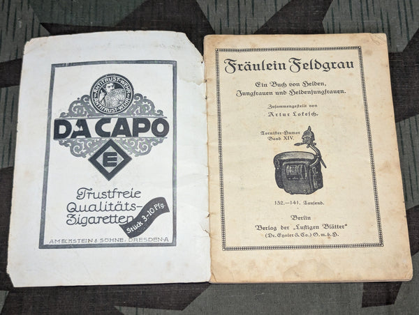 WWI Fräulein Feldgrau Tornister Humor Booklet