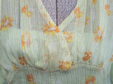 1920s Crepe Flapper Dress XXS <br> (31" Bust)