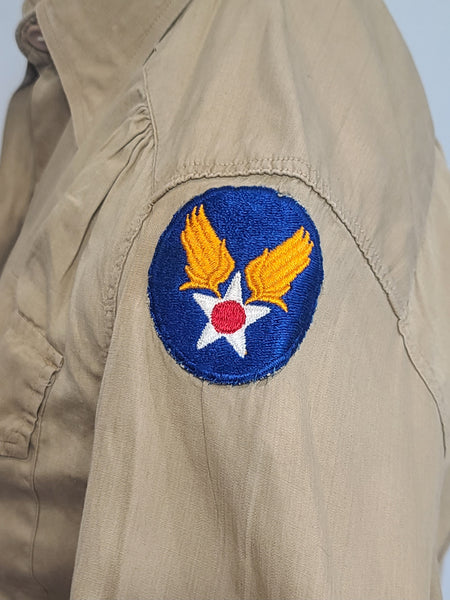 Women's Khaki Blouse Hobbies Made Expressly for Army Nurses <br> (37" Bust)