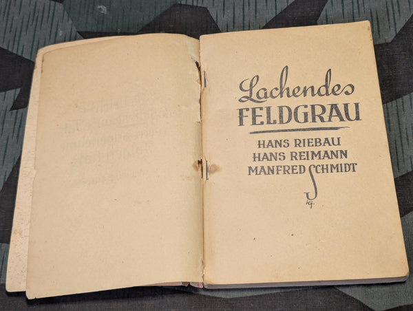 Original Soldiers Humor Book Lachendes Feldgrau