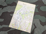 Late War Berlin Spandau Wehrmacht Map (Reprinted on Miadziot Map)