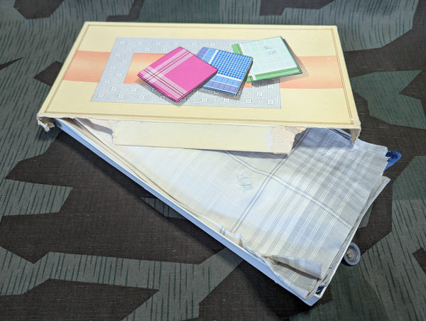 Box of 9 WB Monogrammed Handkerchiefs