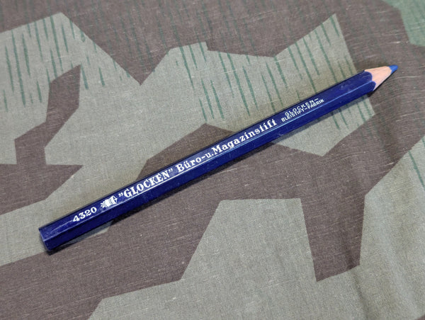 Blue Colored Pencil Glocken