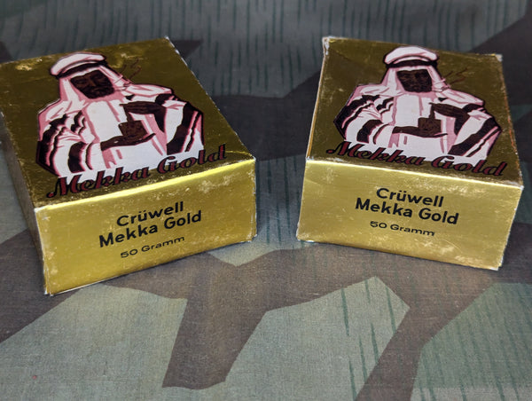 Mekka Gold Paper Tobacco Sales Box