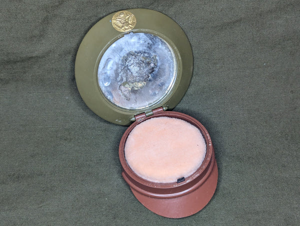 Henriette Army Hat Shaped Compact in Box
