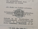 German - Turkish Pocket Dictionary 1942
