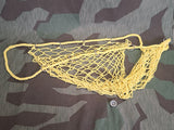Yellow German Net Backpack Bag