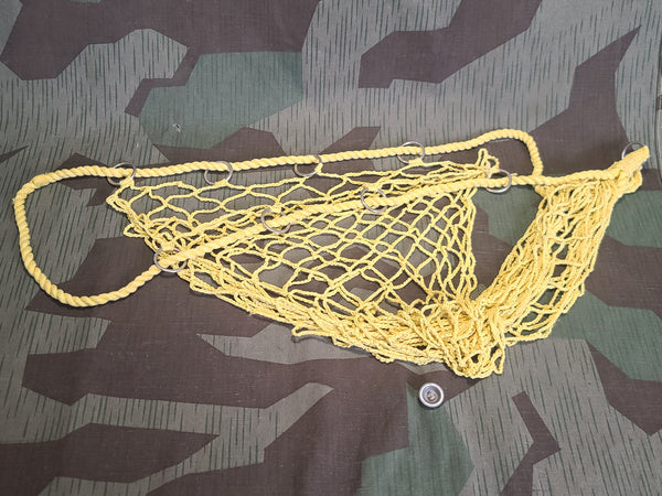 Yellow German Net Backpack Bag