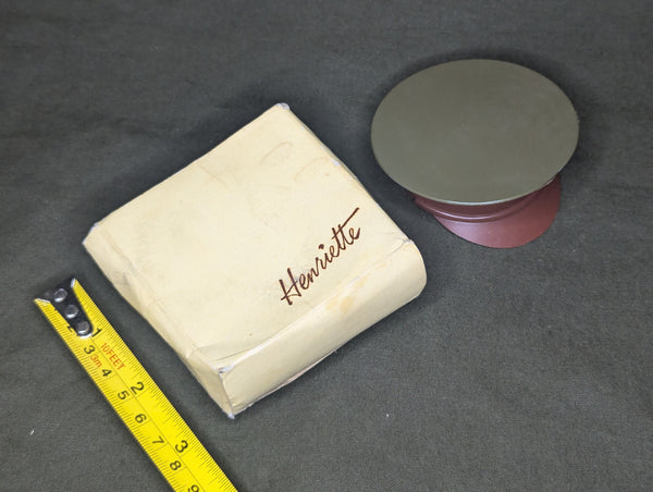 Henriette Army Hat Shaped Compact in Box