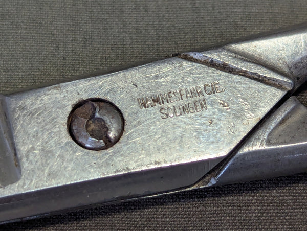 Large German Scissors Hammesfahr Cie. Solingen