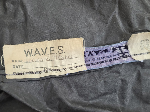 Named WAVES Grouping (Seersucker Jacket, Garrison Cap, Service Hat & Covers and More)