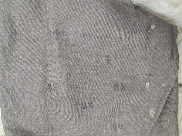German Winter Lamb Coat G.I. Used