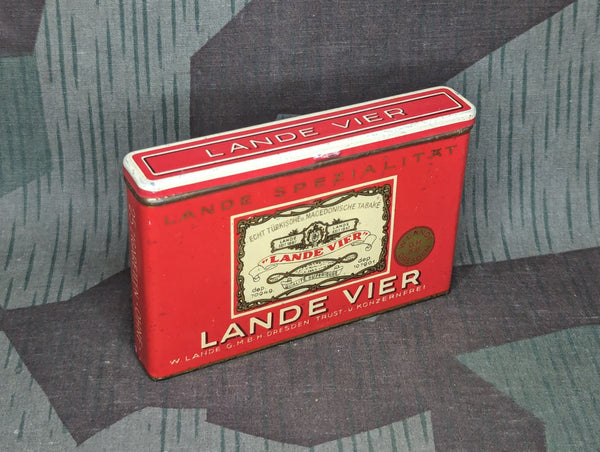 Lande Vier 25 Cigarette Tin