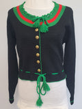 German Traditional Knit Sweater (Edelweiss Buttons)