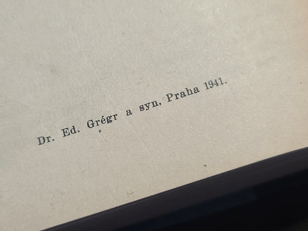 1941 Czech - German Dictionary