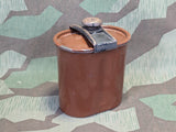 Brown Enamel Container