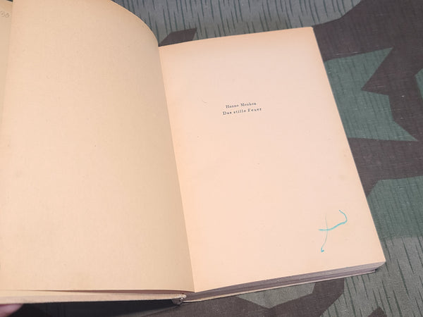 "Das stille Feuer" Daily Life of a DRK Nurse Book