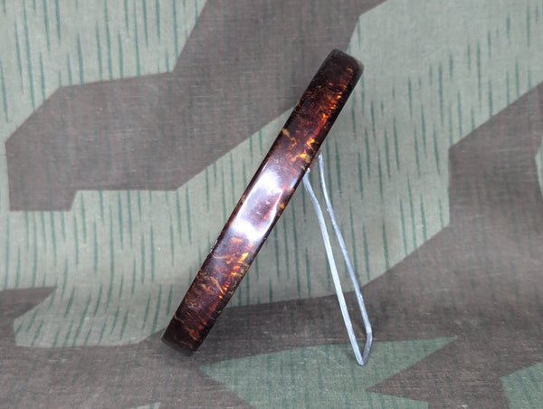 German Round Celluloid Shaving Mirror