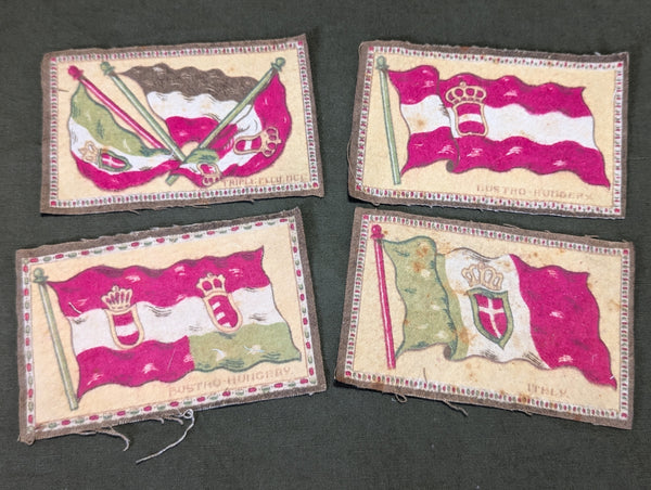 Tobacco Flag Inserts (Triple Alliance, Austro-Hungary, Italy)