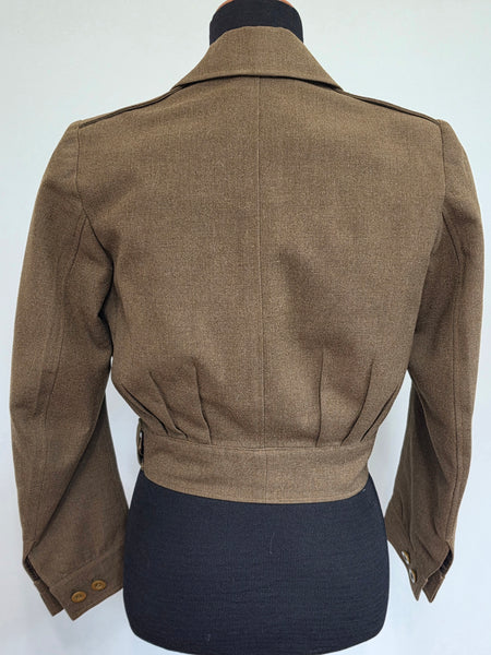 Women's French / British Made Ike Jacket <br> (B-38" W-29")