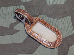 Leather Luggage Tag NOS German