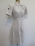 Coast Guard SPARS Seersucker Work Uniform Dress <br> (B-34" W-23" H-31")