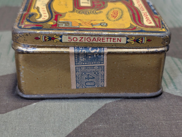 Lessing Co Seti 50 Cigarette Tin
