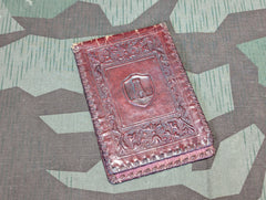 Embossed Leather Pouch Rotterdam