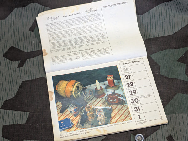 Interesting 1941 Advertising Calendar