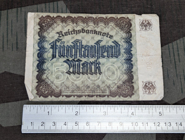 5000 Mark Banknote 1922