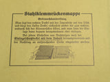 Folder For Fernsprechverzeichnis From the Reichsministeriums