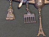 B-25 Plane Pin with City Charms