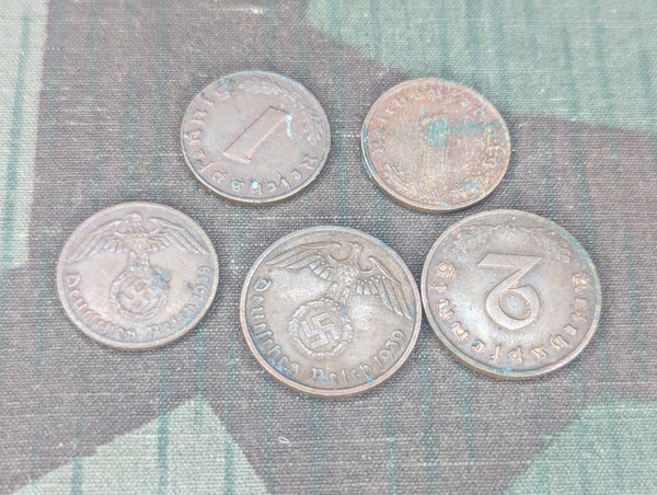 Small German Coin Purse with Change