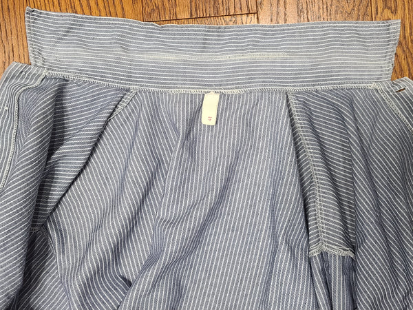 German Men's Stripe Work Shirt (~48" Chest)