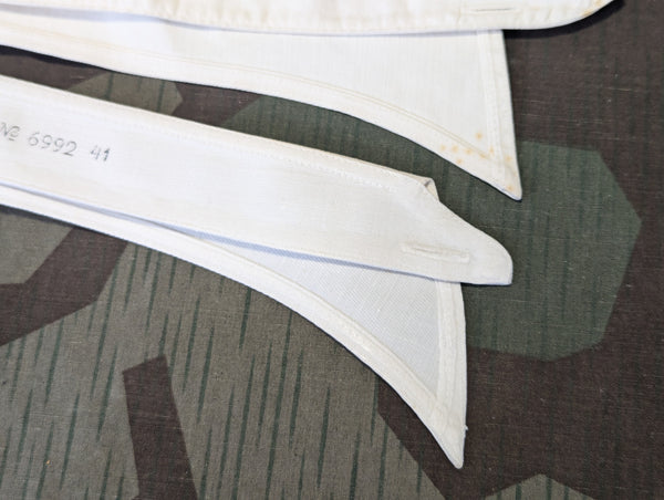 2 German Dress Shirt Collars