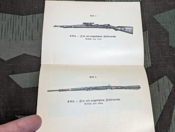 Original K98 Zf41 Scope Manual D 136/1 1942