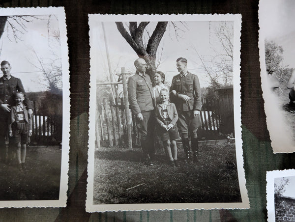 Lot of 24 Photos From a Young Leutnant