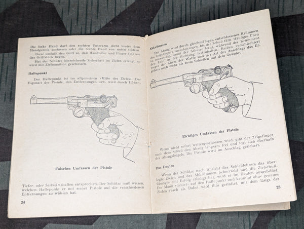 Die Pistole 08 Luger Handbuch