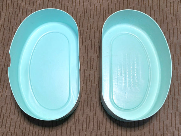 East German Light Blue Bread Container "Normal"