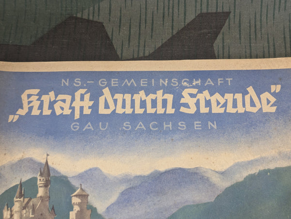 NS Gemeinschaft Kraft durch Freude Urlaubsfahrten 1937 Gau Sachsen