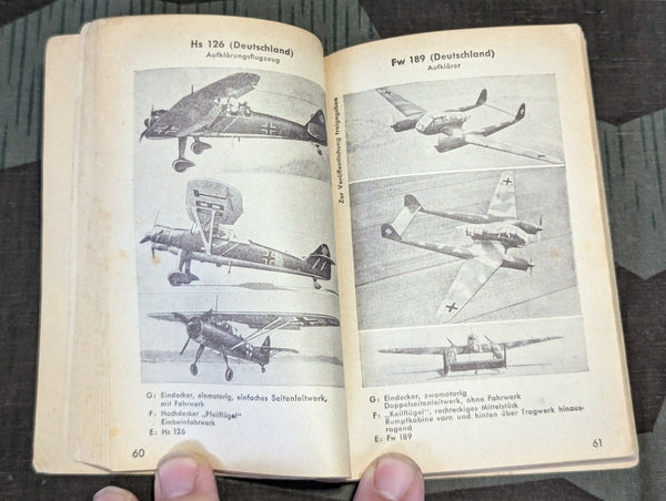 1943 Kriegsflugzeuge Aircraft Identification Book