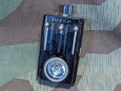 Daimon Flashlight Leather and Wire Button Loop