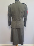 Women's US Marines Uniform: Jacket Skirt and Garrison Cap <br> (B-38" W-29" H-38")