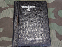 Unused Artillerie Regiment 19 Scrap Book Album