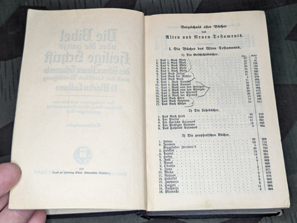 1940 Heilige Schrift Bible