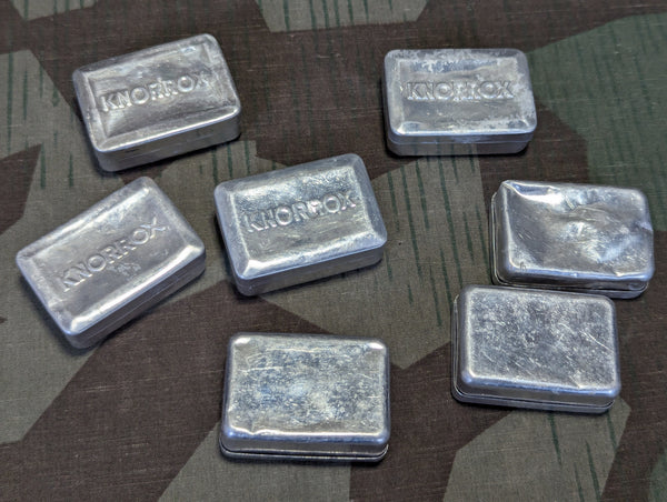 Knorrox Small Aluminum Bullion Cube Tin