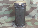 AEMA 1940 Gas Mask Can and Mask