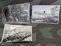 Lot of 3 Photos with Damage Nice Mercedes Car