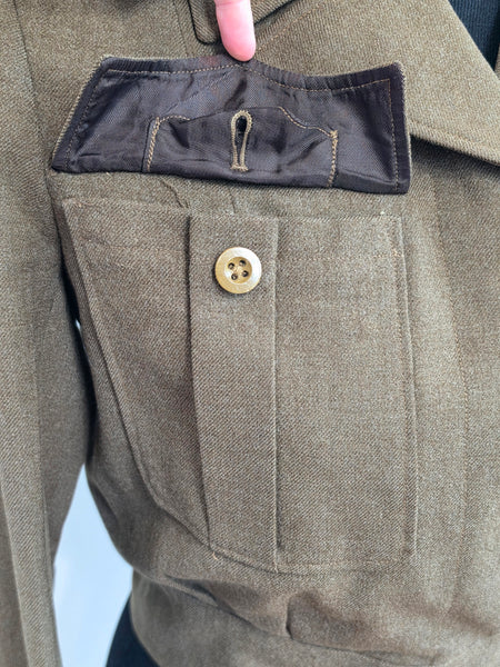 Women's French / British Made Ike Jacket <br> (B-38" W-29")