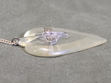 Army Air Corps Lucite Heart Necklace